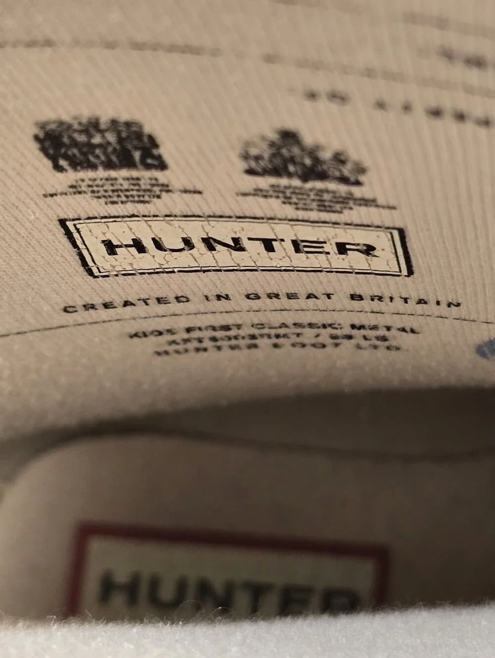 Hunter Metallic Silver Mid-Calf Rain Boots